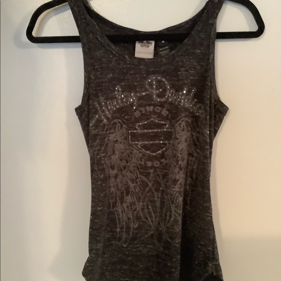 Harley-Davidson Tops - Woman’s Harley Davidson tank top with studs
